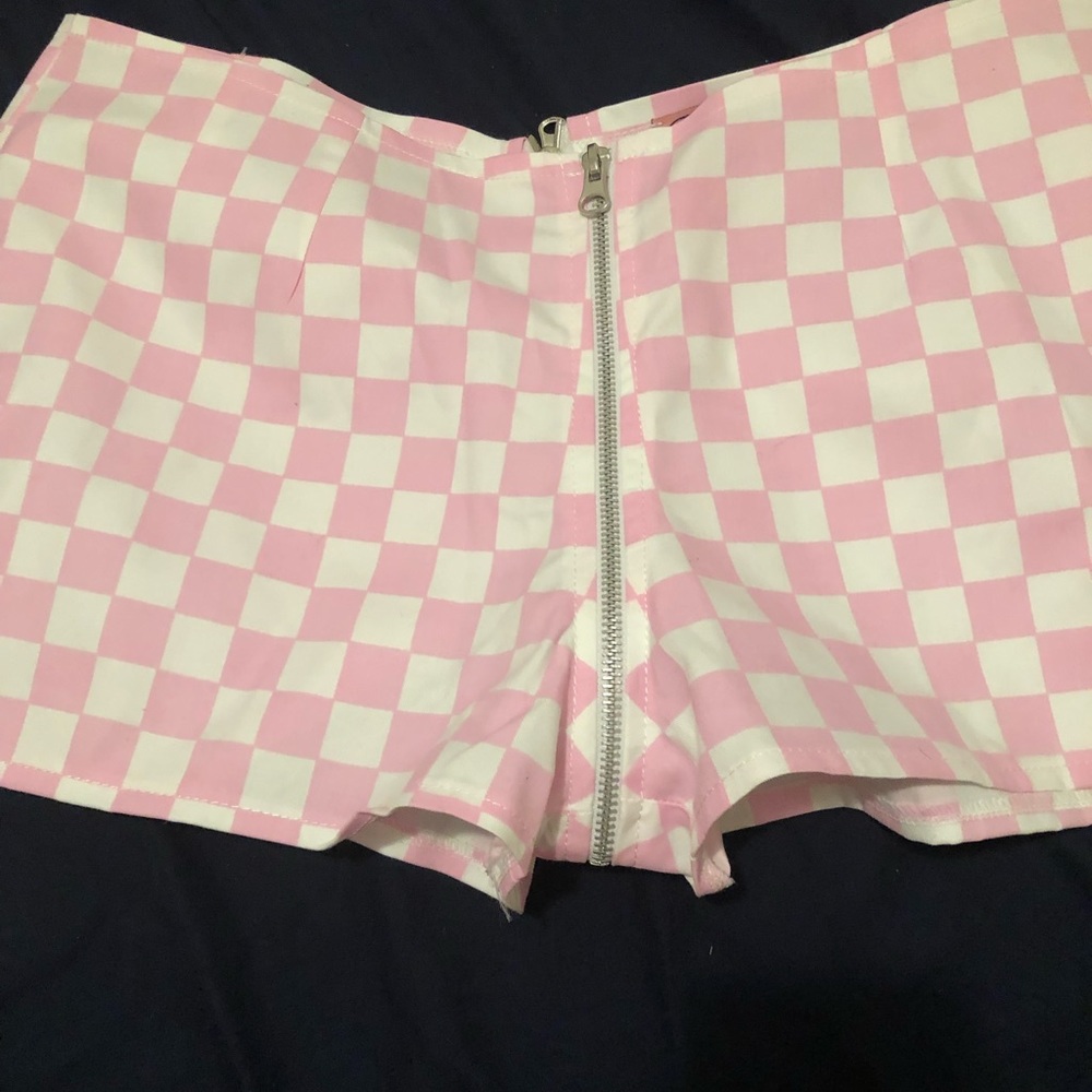 Goodbye Bread Checkered Shorts🖤